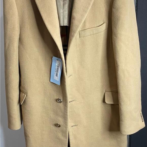 Burberry men’s Coat 44long with defect - Picture 4 of 15